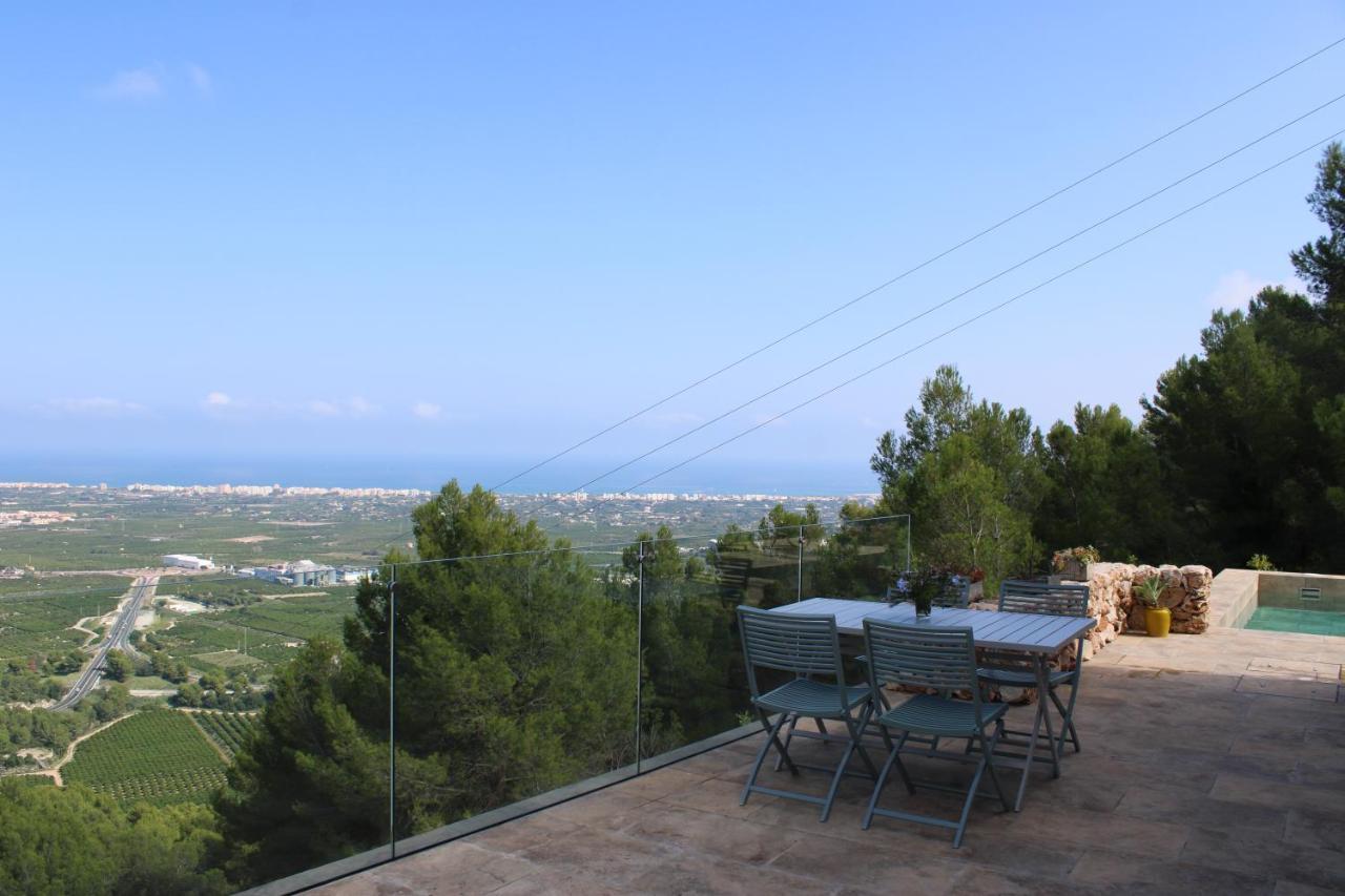 Gaudir La Mar - Casa En Tossal Gros La Font D'En Carros Villa Castillo del Reboller Екстериор снимка